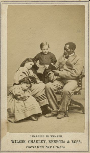 Slave From New Orleans Photograph Wisconsin Historical Society
