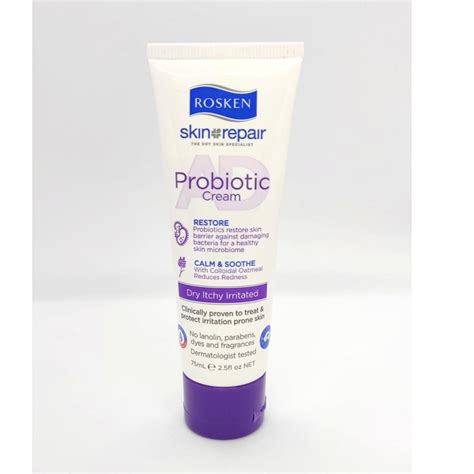 Rosken Skin Repair Ad Probiotic Cream Range 75ml 400ml Shopee Malaysia