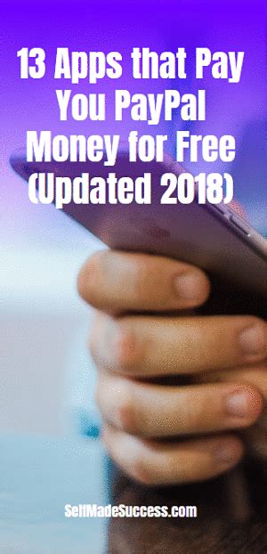 This handy infographic also specifies the tasks you have to perform and how much money you can earn via each app. 13 Apps that Pay You PayPal Money for Free (Updated 2018 ...