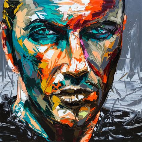 Artv Faces Vassilios Antonakos Artpeople Art Abstract Portrait