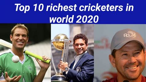 Top Richest Cricketetor In The World Cricketer Myfirmcare Vrogue