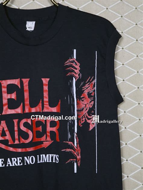 Hellraiser Shirt Vintage Rare Horror Movie T Shirt Pinhead Etsy