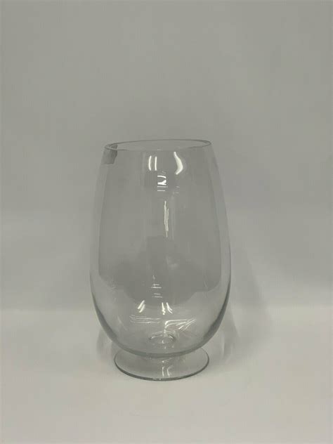 Oval Glass Vase Decorations