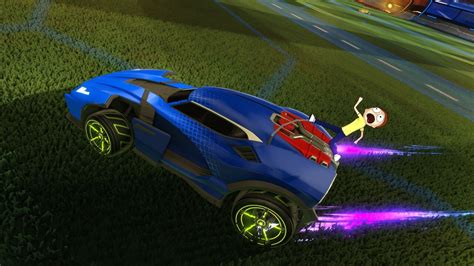 Rocket League Is Getting Some Free Rick And Morty Cosmetic Dlc