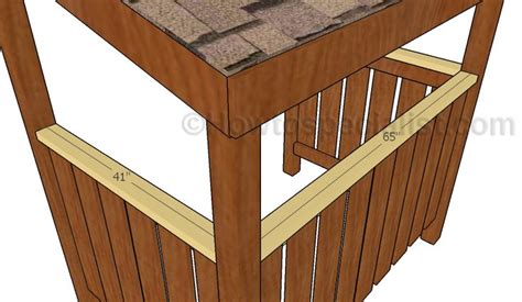 This step by step diy woodworking project is about grill shelter plans. BBQ Grill Shelter Plans | HowToSpecialist - How to Build ...