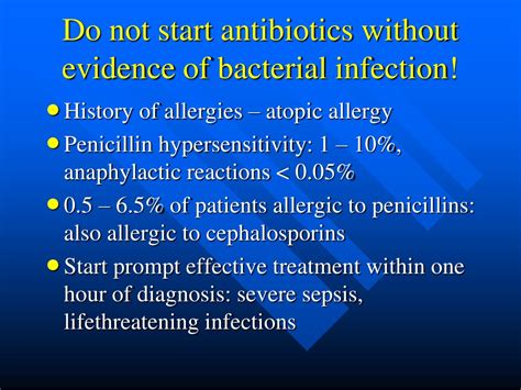 Ppt Principles Of Antibiotic Therapy In Paediatrics Powerpoint