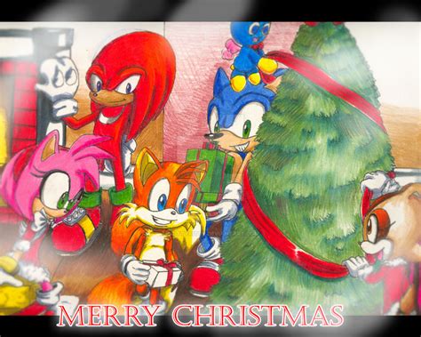 Sonic Christmas By Scittykitty On Deviantart