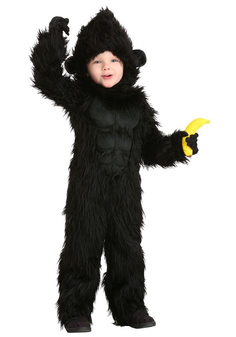 Child Deluxe Gorilla Fancy Dress Halloween Costume Ciudaddelmaizslp