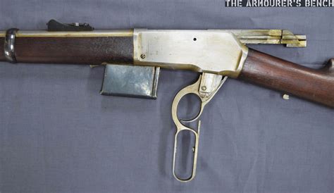 John Brownings Prototype Box Magazine Fed Lever Action Rifle