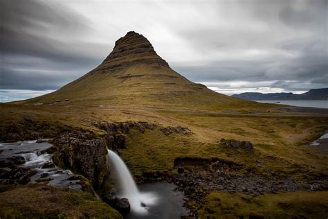 The Mountain Kirkjufell And The Waterfall Kirkjufellsfoss Flickr