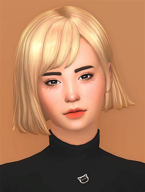 Sims Short Hair Cc Maxis Match Hairstyles Ideas