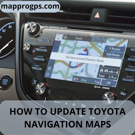 Toyota Navigation Map Updates Toyota Gps Update