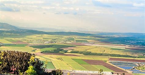 Jezreel Valley The Breadbasket Of Israel Worldatlas
