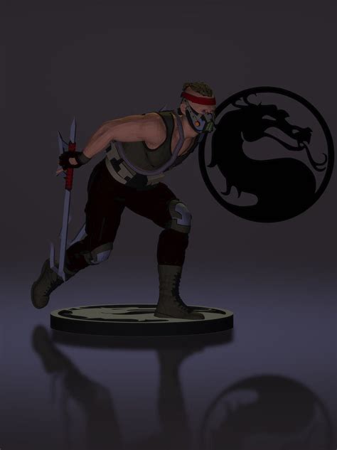 Kabal Running Whookswords 3d Print Model Mortal Kombat Etsy