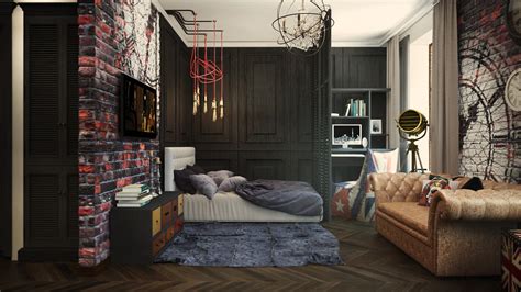 2 Industrial Apartment Interior Design That Will Inspiring You