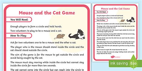 Mouse And The Cat Game