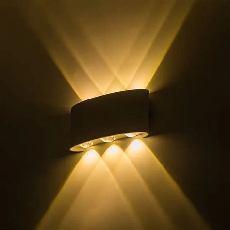 Up Down Led Wall Lamp Waterproof Ip65 Wall Light Led 6w Bedroom Lights