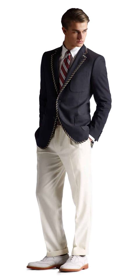Great Gatsby Mens Fashion And Brooks Brothers Clothing — Gentlemans
