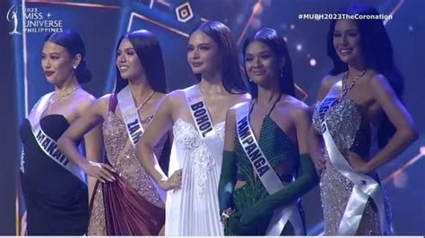 Miss Universe Philippines 2023 Top 5 Finalists Pepph