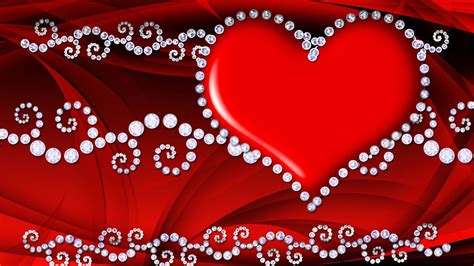 Red Love Wallpaper Wallpapersafari