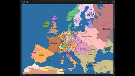 History Of Europe 1000 Years In 10 Minutes Hd Europe Map Map