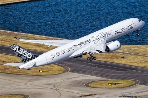 Airbus A350 900 Xwb Climbing After Takeoff Aircraft Wallpapers Galleries