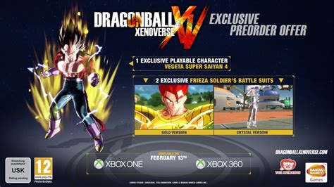 Dragon Ball Xenoverse Pre Orders Detailed