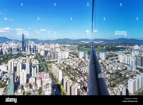 skyscrapers and mansions of a modern city Stock Photo - Alamy