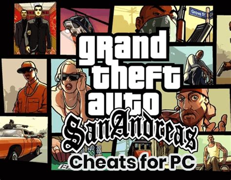 Grand Theft Auto San Andreas Cheats Pc Wsaceto