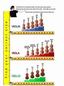 Strings Sizing Chart Violin Viola Cello Lessons Irvine Academy Of Music