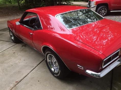68 Camaro Rsss Red Total Restoration Excellent Condition