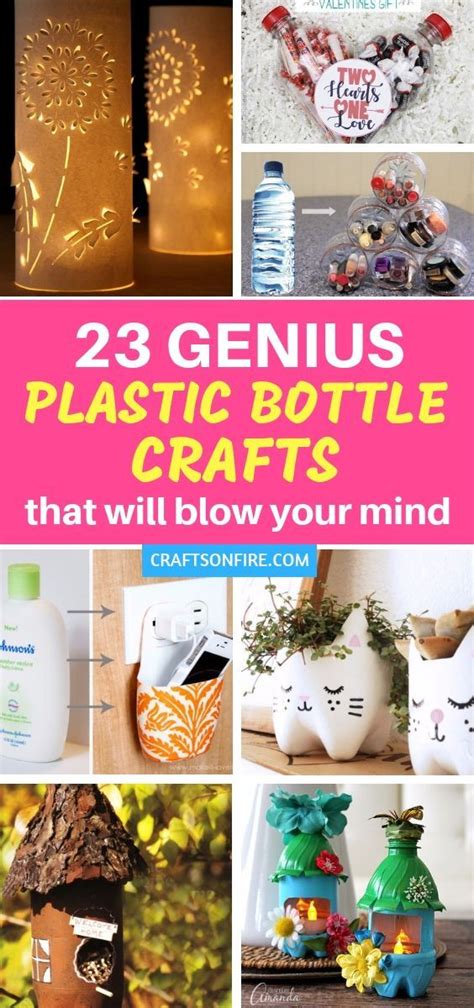 23 Genius Plastic Bottle Crafts To Try This Weekend Craftsonfire