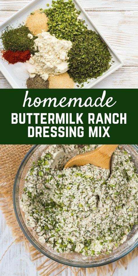 For recipes calling for one store bought ranch seasoning packet, combine about 1.5 tablespoons of this mix with 1.5 tablespoons of powdered buttermilk. Homemade Ranch Seasoning Mix (Buttermilk) | Recipe ...