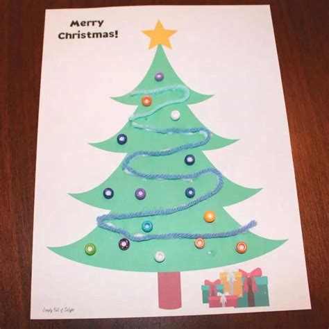 Christmas Tree Preschool Activities Simply Full Of Delight