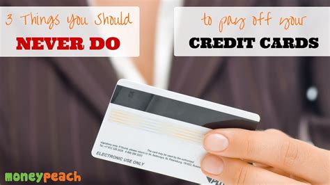 We did not find results for: 3 Things You NEVER Do To Pay Off Your Credit Cards - Money Peach