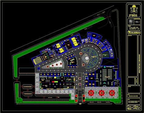 Shopping Center Dwg Block For Autocad • Designs Cad