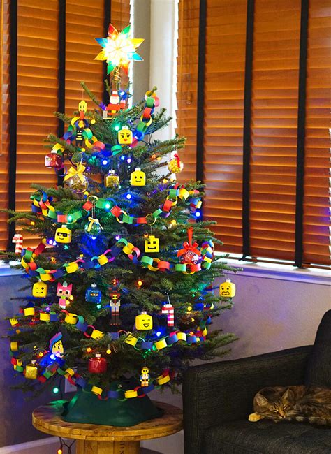 Complete holiday decor has beautiful themed christmas tree decorating kits. Kids' LEGO Themed Christmas Tree - Happiness is Homemade