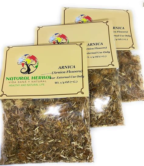 Amazon.com : Arnica Hierba/Tea (10.6 Grms.)3 PACK : Health & Household