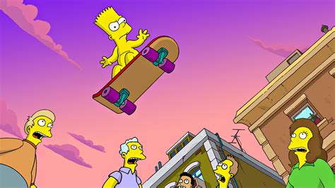 The Simpsons Bart Simpson Skateboard Wallpapers Hd