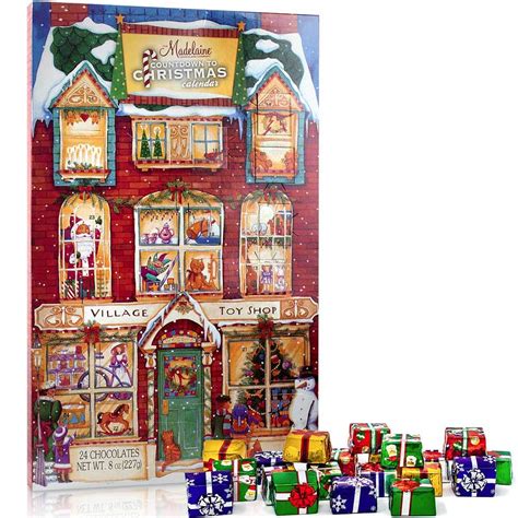 This advent calendar comes with 25 marshmallows. Madelaine Chocolate Advent Calendar With 24 Premium ...