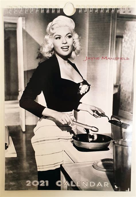 Jayne Mansfield Wall Calendar 2021 Pin Up Glam Sexy Girl Retro Etsy