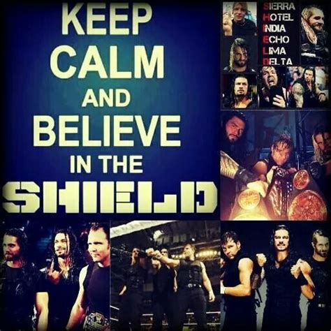 Keep Calm And Believe In The Shield