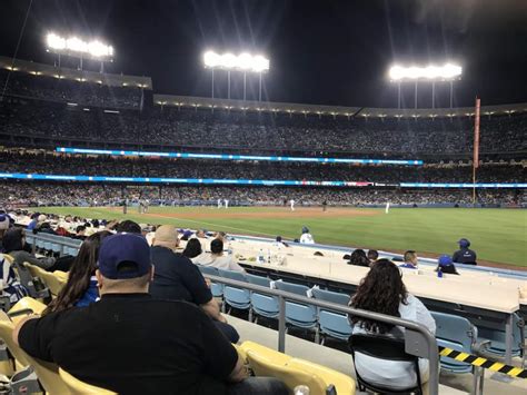 Dodger Stadium Bereich 44fd Heimat Von Los Angeles Dodgers