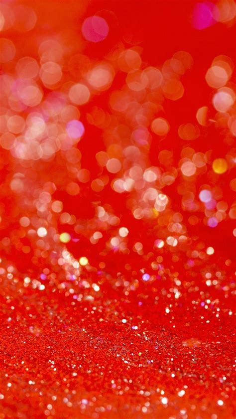 Free Download Red Sparkling Glitter Iphone Wallpaper Iphone Pinterest