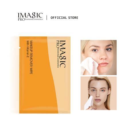 Imagic Makeup Remover Sheet Cleansing Cotton Skin Careful Deep Clean Shopee Malaysia
