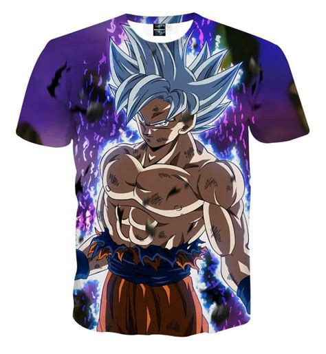 Dragon Ball Z Goku Perfected Ultra Instinct Form T Shirt