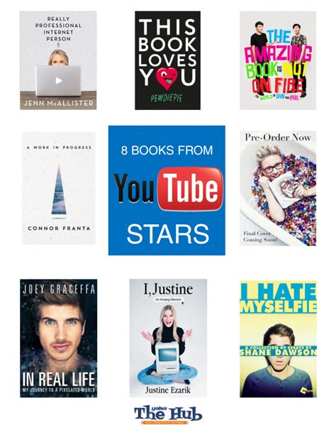 8 Books From Youtube Stars The Hub