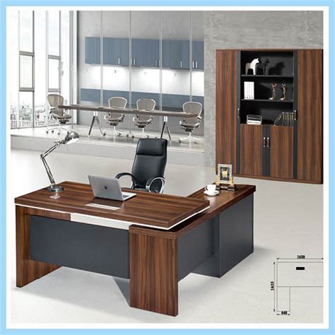 Modern Design High Glossy Solid Surface Executive Office Deskceo Table