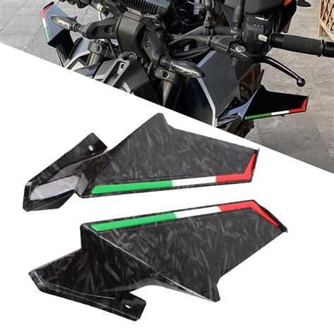 Motorcycle Fixed Wind Wing Flow Front Fairing Side Spoiler Winglets For