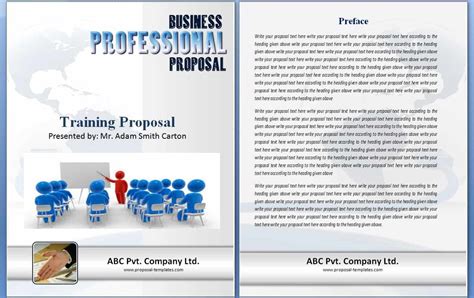A sales training proposal also. Training Proposal Template - Word Excel Formats
